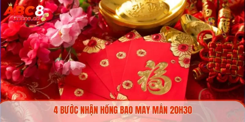 4 bước nhận và ứng dụng khuyến mãi Hồng bao 20h30