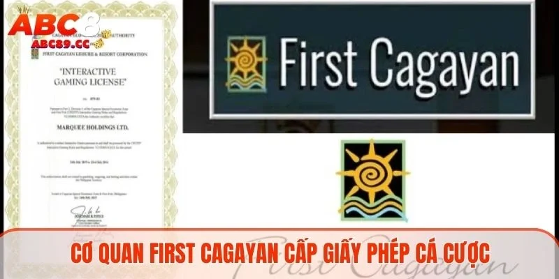 Cơ quan First Cagayan cấp giấy phép cá cược
